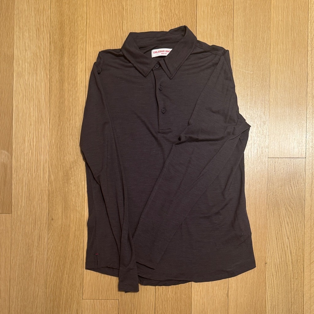 Orlebar Brown Dark Gray Polo Shirt